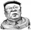 Cartoon: Kim Jong Il Caricature (small) by halltoons tagged kim jong il korea korean communism