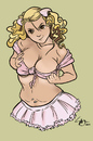 Cartoon: Monday morning manga (small) by halltoons tagged manga animae girl cheerleader sexy