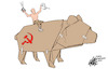 Cartoon: The Paper Bear (small) by halltoons tagged putin,russia,prigozhin,wagner,moscow,ukraine,war