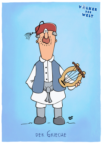 Cartoon: Der Grieche (medium) by luftzone tagged cartoonalarm,cartoon,thomas,luft,luftzone,humor,comic,spaß,lustig,freude,lachen,comedy,lacher,brüller,zeichnung,sprechblase,karikatur,grieche,griechenland,mütze,landestypisch,welt,völker,saiteninstrument,kithara,instrument,cartoonalarm,cartoon,thomas,luft,luftzone,humor,comic,spaß,lustig,freude,lachen,comedy,lacher,brüller,zeichnung,sprechblase,karikatur,grieche,griechenland,mütze,landestypisch,welt,völker,saiteninstrument,kithara,instrument