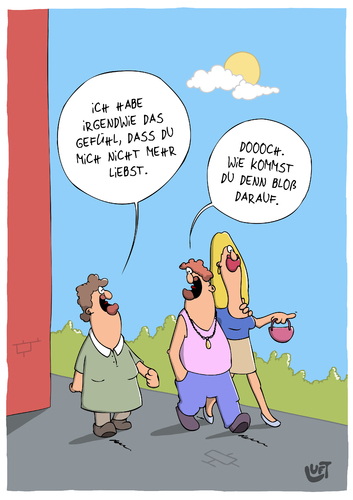 Cartoon: Liebe (medium) by luftzone tagged cartoon,thomas,luft,lustig,liebe,untreu,ehe,freundin,seitensprung,liebelei,cartoon,thomas,luft,lustig,liebe,untreu,ehe,freundin,seitensprung,liebelei