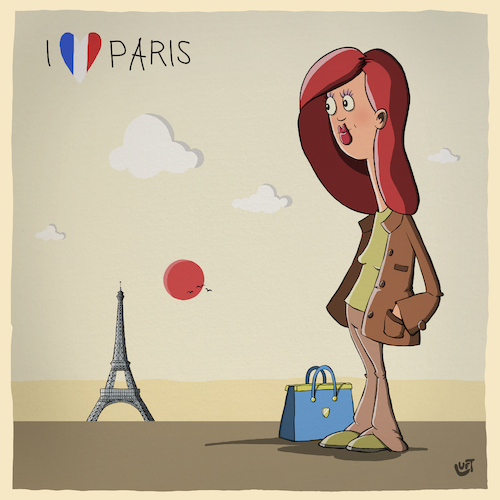 Cartoon: Madame in Paris (medium) by luftzone tagged thomas,luft,illustration,madame,paris,eiffelturm,eiffel,tower,sonne,sun,tasche,bag,liebe,love,frau,girl,mädchen,woman,thomas,luft,illustration,madame,paris,eiffelturm,eiffel,tower,sonne,sun,tasche,bag,liebe,love,frau,girl,mädchen,woman