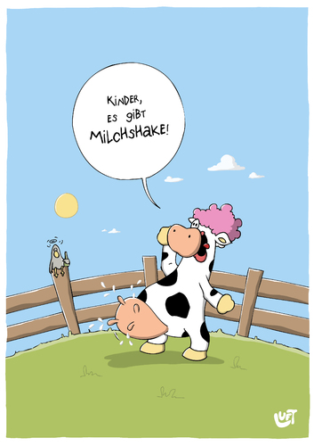 Cartoon: Milchshake (medium) by luftzone tagged cartoonalarm,cartoon,thomas,luft,luftzone,humor,comic,spaß,lustig,freude,lachen,comedy,lacher,brüller,zeichnung,sprechblase,karikatur,kuh,milch,shake,gras,wiese,rasen,zaun,vogel,besoffen,betrunken,trinken,milchshake,cartoonalarm,cartoon,thomas,luft,luftzone,humor,comic,spaß,lustig,freude,lachen,comedy,lacher,brüller,zeichnung,sprechblase,karikatur,kuh,milch,shake,gras,wiese,rasen,zaun,vogel,besoffen,betrunken,trinken,milchshake