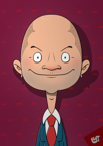 Cartoon: Olaf Scholz (medium) by luftzone tagged thomas,luft,karikatu,lustig,olaf,scholz,spd,politiker,finanzminister,kanzlerkandidat,politik,thomas,luft,karikatu,lustig,olaf,scholz,spd,politiker,finanzminister,kanzlerkandidat,politik