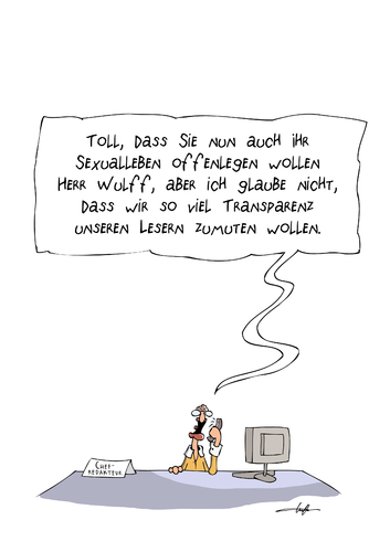 Cartoon: Sexualleben (medium) by luftzone tagged cartoonalarm,cartoon,thomas,luft,luftzone,humor,comic,spaß,lustig,freude,lachen,comedy,lacher,brüller,zeichnung,sprechblase,karikatur,wulff,bild,bildzeitung,anruf,telefonat,sexualleben,bundespräsident,chefredakteur,redakteur,sprechblase,zeichnung,wulff,bild,bildzeitung,anruf,telefonat