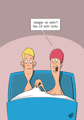 Cartoon: Spott (medium) by luftzone tagged thomas,luft,cartoon,lustig,cartoonalarm,spott,bett,ehepaar,mann,frau,schlafzimmer,thomas,luft,cartoon,lustig,cartoonalarm,spott,bett,ehepaar,mann,frau,schlafzimmer