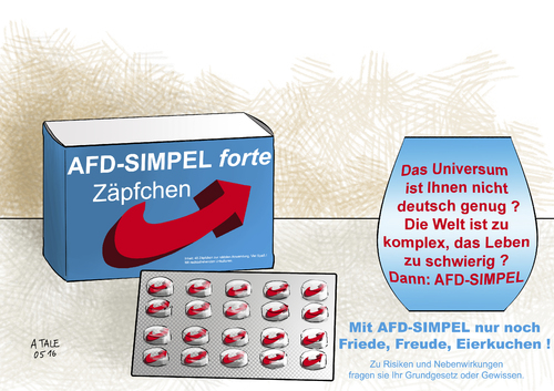 AFD Zäpfchen