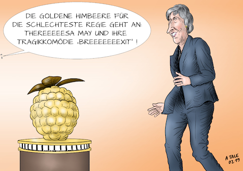 Goldene Himbeere für Theresa May