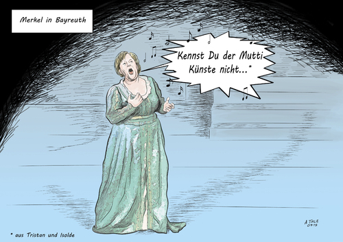 Merkel in Bayreuth