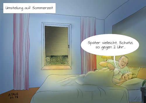 Umstellung auf Sommerzeit