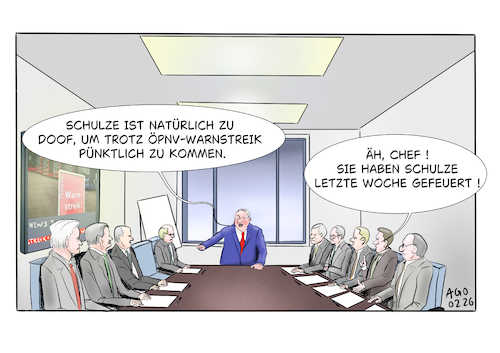 Warnstreiks Nahverkehr