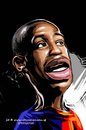 Cartoon: Caricature of Thierry Henry (small) by jit tagged caricature,of,thierry,henry,drawn,with,iphone
