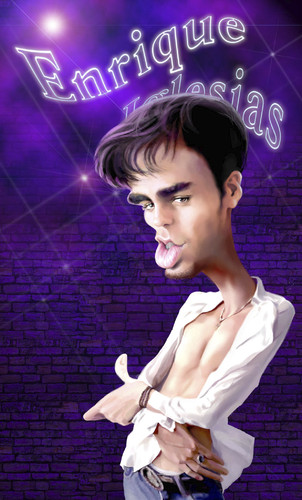 Cartoon: Enrique Iglesias (medium) by besikdug tagged singer,spenish,karikature,dugashvili,besik,besikdug,iglesias,enrique,cartoon,usa