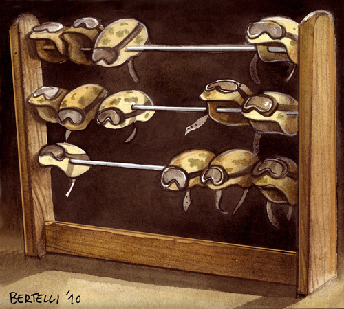 Cartoon: Abacus (medium) by matteo bertelli tagged afghanistan,war,peacekeeping,mission,bertelli,afghanistan,krieg,soldaten,waffen,militär,gewalt