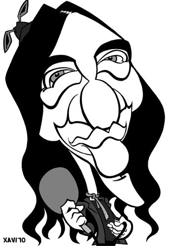 Cartoon: Gerard Quintana (medium) by Xavi dibuixant tagged gerard,quintana,caricatura,caricature,music,musica,gerard quintana,karikatur,karikaturen,musik,sänger,gerard,quintana
