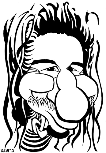 Cartoon: Matteo Bertelli (medium) by Xavi dibuixant tagged matteo,bertelli,caricature,cartoon