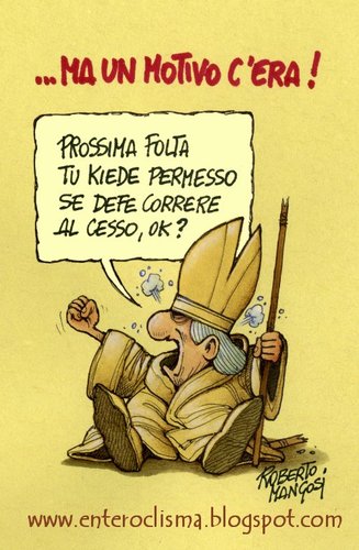 Cartoon: Oooooppsss ... (medium) by Roberto Mangosi tagged church,pope