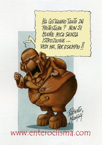 Cartoon: The terrible premier (medium) by Roberto Mangosi tagged berlusconi,satire,humour
