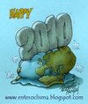Cartoon: Happy new year !! (small) by Roberto Mangosi tagged new year 2010 happy