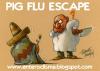 Cartoon: Pig flu (small) by Roberto Mangosi tagged flu news