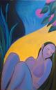 Cartoon: the girl of pond (small) by Tarkibi tagged paintind