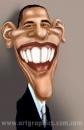Cartoon: Barack Obama (small) by takacs tagged obama barack caricature karikatur karikatura portrait drawing