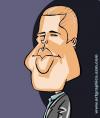 Cartoon: Brad Pitt (small) by takacs tagged caricature,portrait,