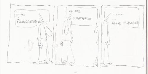 Cartoon: ich hab handwerker (medium) by kika tagged hkljkl