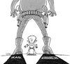 Cartoon: US-RUSSA (small) by Raed Al-Rawi tagged crimea,russa,usa