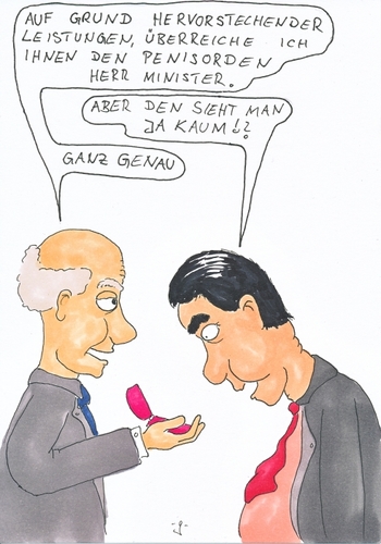 Cartoon: Penisorden (medium) by gore-g tagged orden