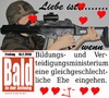 Cartoon: Valendoomsday (small) by gore-g tagged valentienstag,verteidigung,bildung,verteidigungsministerium,bildungsministerium
