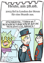 Cartoon: 28. August (small) by chronicartoons tagged stromausfall,london,kronjuwelen,queen