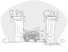 Cartoon: Guidomobil (small) by 2001 tagged wahlkampf,2002,guidomobil,