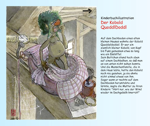 Cartoon: quoddldoddl (medium) by zenundsenf tagged quoddldoddl,kobold,werner,friebel,zenf,zensenf,zenundsenf,andi,walter