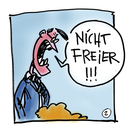 Cartoon: GUTTI (medium) by zenundsenf tagged freiherr,freier,guttenberg,zenf,zensenf,zenundsenf
