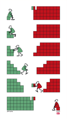 Cartoon: pixlrucka (medium) by zenundsenf tagged pixlrucka,pixelverrücker,pixel,mover,zenf,zensenf,zenundsenf,walter,andi
