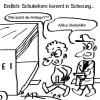 Cartoon: Schulreform (small) by Walwing tagged schule,lehrer,polizei,schulreform,pisa,