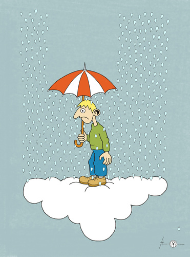 Cartoon: topsy-turvy (medium) by badham tagged badham,umgedreht,upsidedown,topsyturvy,regen,rain,regen,wetter,wolke,regenschirm,klima,klimawandel