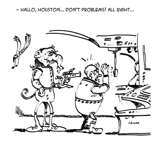 Cartoon: Not problem - Houston (medium) by tejlor tagged houston