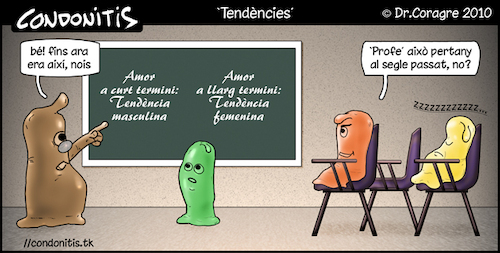 Cartoon: Condonitis 11 (medium) by DrCoragre tagged humor,catala,catalan,tira,comic,strip,drawing,digital