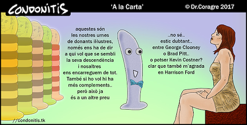Cartoon: Condonitis 76 (medium) by DrCoragre tagged humor,catala,catalan,tira,comic,strip,drawing