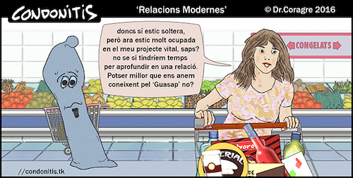 Cartoon: Condonitis 70 (medium) by DrCoragre tagged humor,catala,catalan,tira,comic,strip,drawing