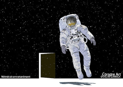 Cartoon: Nomes es entreteniment (medium) by DrCoragre tagged comic,illustration,digital,art,drawing