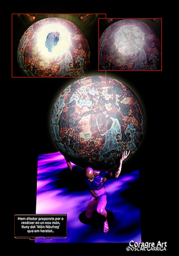 Cartoon: Mon Naufrag (medium) by DrCoragre tagged comic,digital,art,illustration,drawing