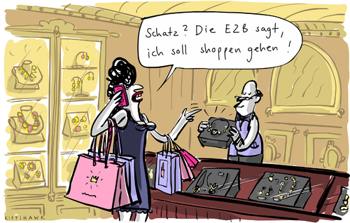 Cartoon: EZB (medium) by kittihawk tagged kittihawk,2014,ezb,europäische,zentralbank,mario,draghi,zinssenkung,einlagen,sparen,finanzwirtschaft,kredit,vergabe,unternehmen,mittelstand,investition,finanzkrise,euro,prozent,sparer,enteignung,konsum,wirtschaft,eurozone,kittihawk,2014,ezb,europäische,zentralbank,mario,draghi,zinssenkung,einlagen,sparen,finanzwirtschaft,kredit,vergabe,unternehmen,mittelstand,investition,finanzkrise,euro,prozent,sparer,enteignung,konsum,wirtschaft,eurozone