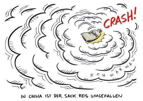 Cartoon: Absturz Kurse Börse Shanghai (medium) by Schwarwel tagged china,absturz,kurse,börse,shanghai,karikatur,schwarwel,geld,aktien,wirtschaft,finanzen,china,absturz,kurse,börse,shanghai,karikatur,schwarwel,geld,aktien,wirtschaft,finanzen