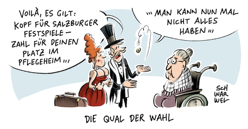 Altenpflege Pflegeheim Von Schwarwel Philosophie Cartoon Toonpool