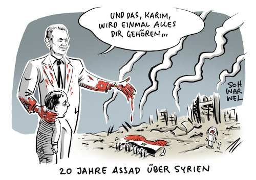 Assad Syrien Krieg