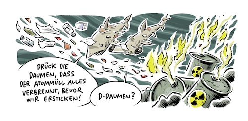 Cartoon: Atommüll (medium) by Schwarwel tagged atommüll,müll,unrat,umwelt,umweltverschmutzung,umweltzerstörung,natur,umweltschutz,umweltschützer,meer,ozean,fische,tiere,tierschutz,radioaktiv,radioaktiver,abfall,radioaktivität,kernenergie,kernwaffen,ablagerung,zwischenlager,endlager,kontaminiert,uran,uranwirtschaft,kernspaltung,kernreaktor,kernreaktoren,atomkraftgegner,atomtechnologie,atommülltransporte,atomausstieg,atomkrieg,cartoon,karikatur,schwarwel,atommüll,müll,unrat,umwelt,umweltverschmutzung,umweltzerstörung,natur,umweltschutz,umweltschützer,meer,ozean,fische,tiere,tierschutz,radioaktiv,radioaktiver,abfall,radioaktivität,kernenergie,kernwaffen,ablagerung,zwischenlager,endlager,kontaminiert,uran,uranwirtschaft,kernspaltung,kernreaktor,kernreaktoren,atomkraftgegner,atomtechnologie,atommülltransporte,atomausstieg,atomkrieg,cartoon,karikatur,schwarwel