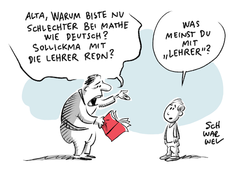 Cartoon: Bildungsstudie Grundschüler (medium) by Schwarwel tagged bildung,wissen,medienkompetenz,medienpädagpgik,medienbildung,schüler,schülerinnen,schule,lernen,lehren,grundschüler,bildungsstudio,mathe,deutsch,unterricht,lehrer,karikatur,schwarwel,bildung,wissen,medienkompetenz,medienpädagpgik,medienbildung,schüler,schülerinnen,schule,lernen,lehren,grundschüler,bildungsstudio,mathe,deutsch,unterricht,lehrer,karikatur,schwarwel